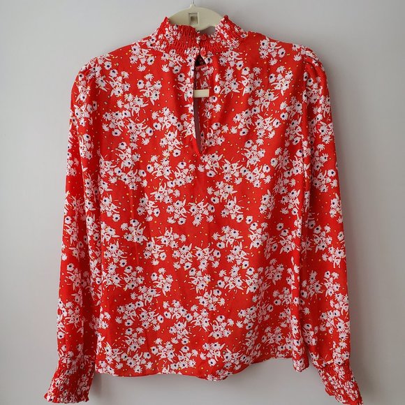 Socialite mock neck blouse - Picture 5 of 7